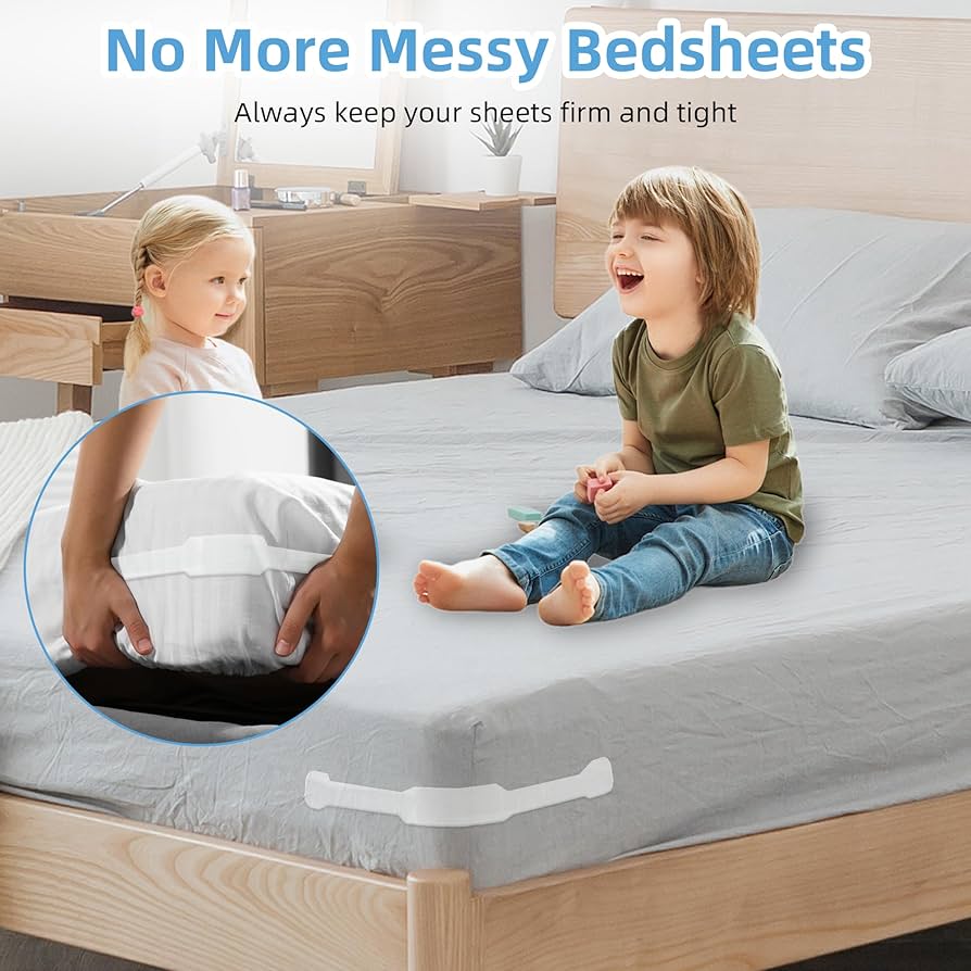 Heavy Duty Bedsheet Corner Tightener Clips High-quality Materials Durable